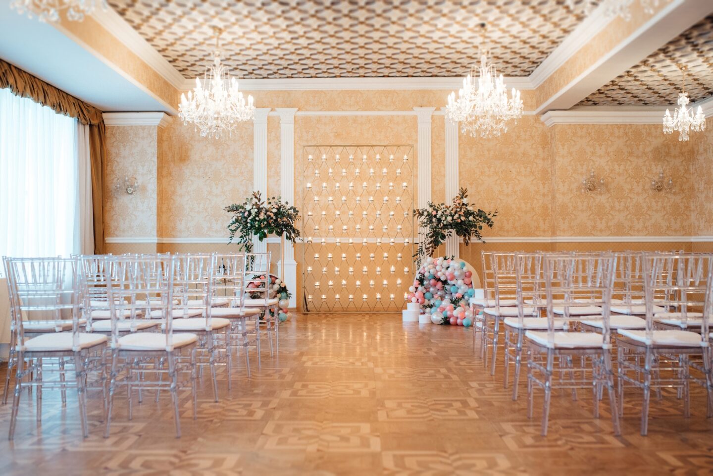 wedding ceremony area