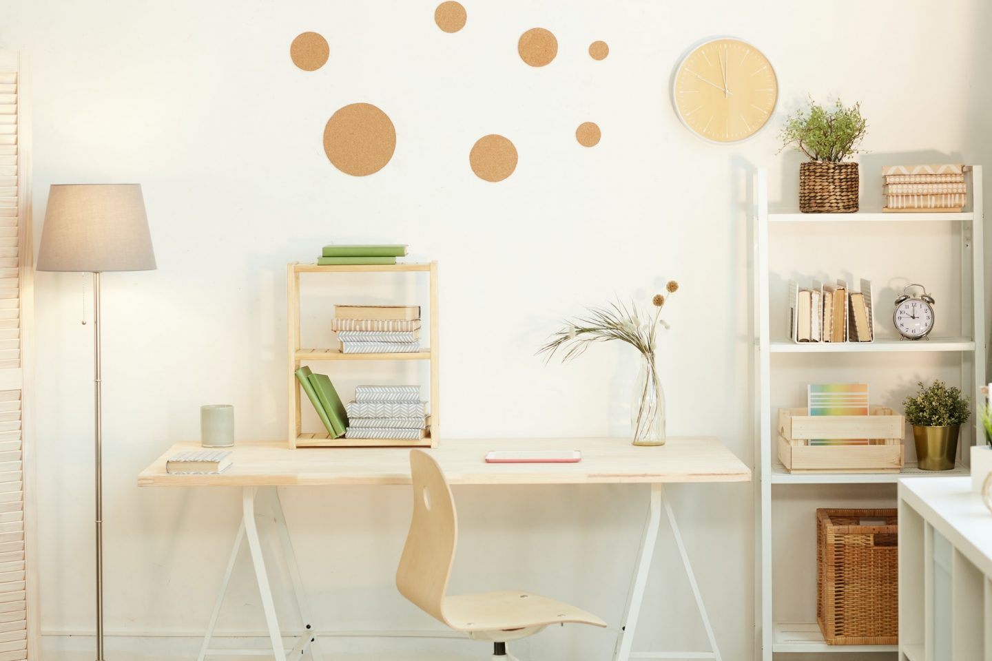 Minimalist Workspace Interior