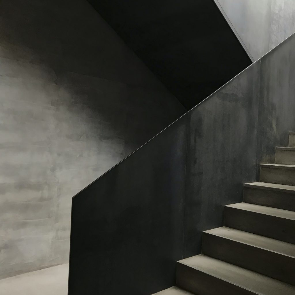 Staircase in a modern building