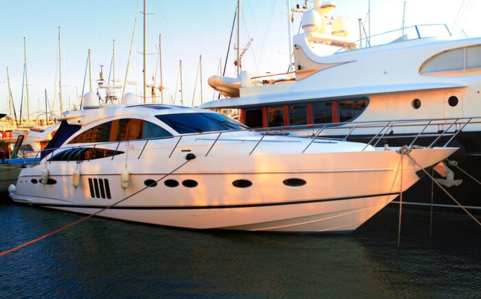 Luxury private motor yacht