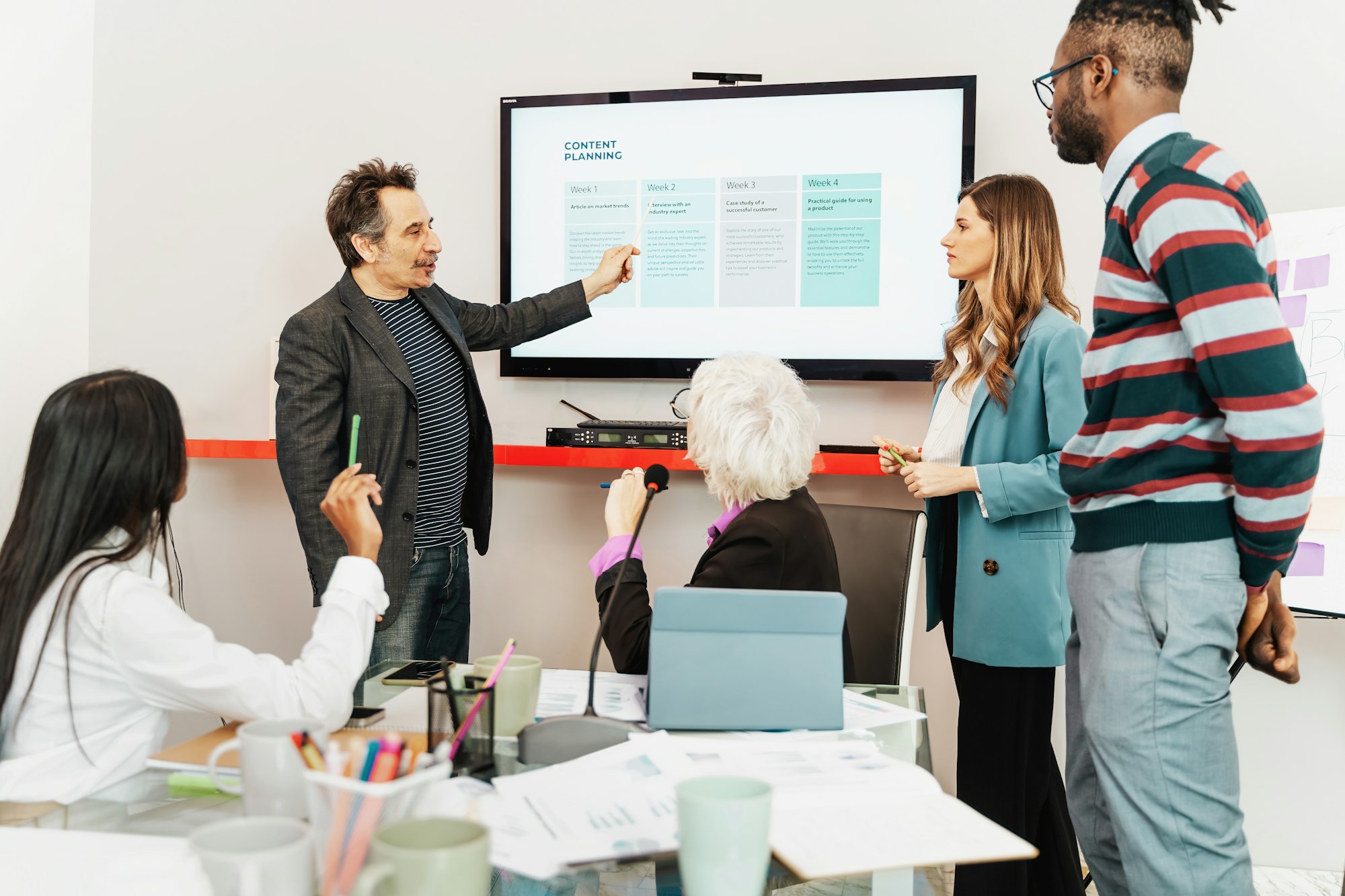 Content Strategy Meeting - Creative Planning and Discussion